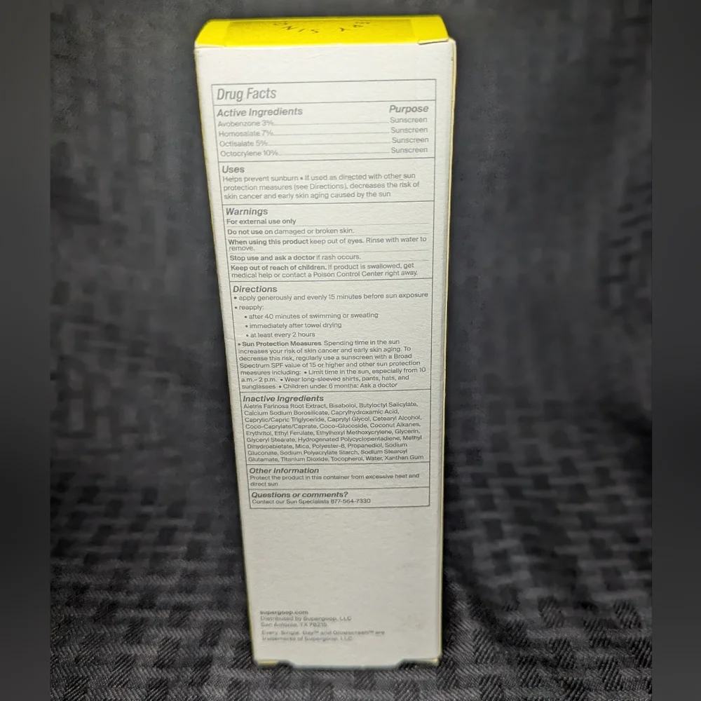 Supergoop! Glow Screen Body SPF 40 sunscreen. - Picture 3 of 5